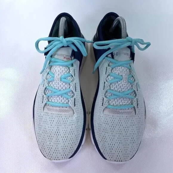 Under Armour Womens Speedform Fortis Running Shoes Blue 1258728-100 Low Top 10 M - Picture 6 of 11